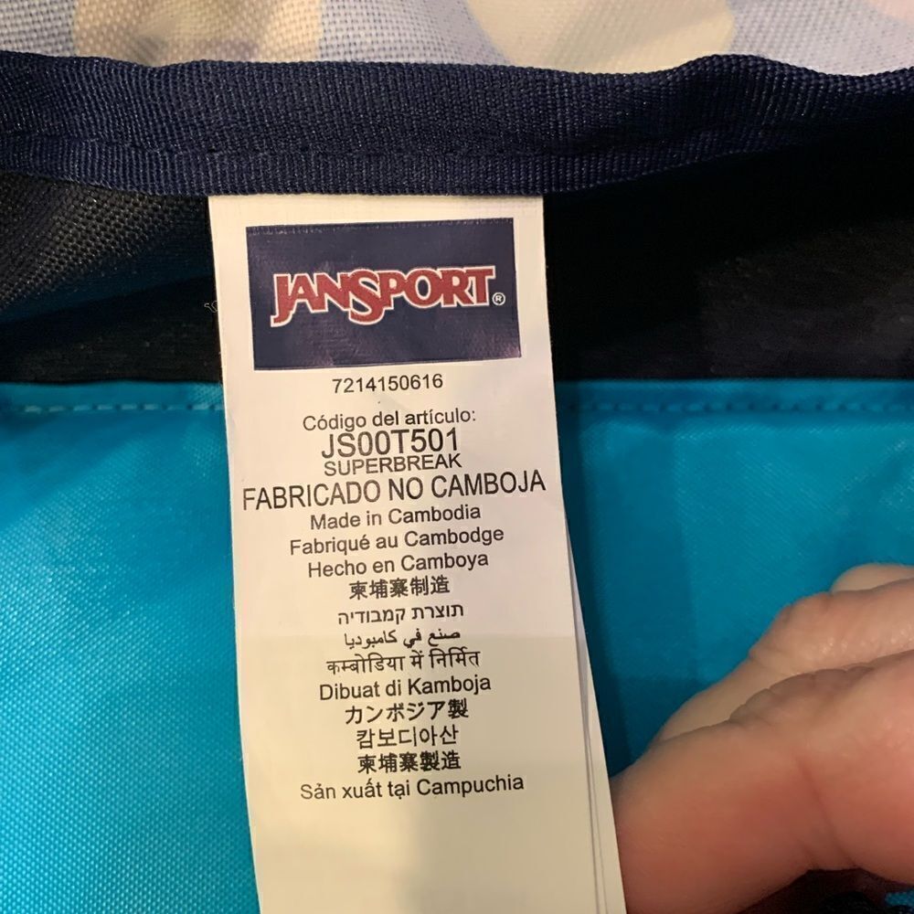 Jansport Colorful Circles NWOT Backpack Adjustable Straps - Picture 5 of 5